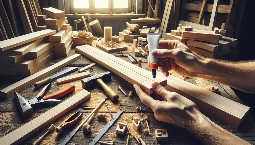 Holz kleben leicht gemacht: Tipps zur Verwendung von Sekundenkleber