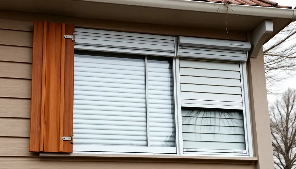 Schutz vor Frühlingsstürmen: Fensterläden und Rollläden mit Universal-Dichtmasse sichern