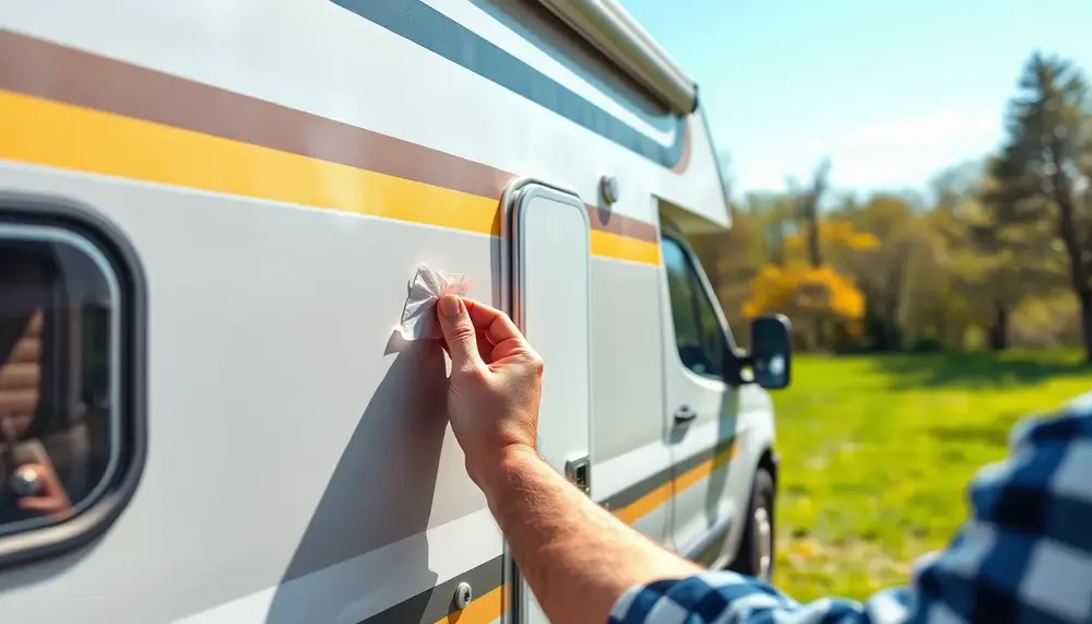 Wasserdichtes Reparaturband für Camper: Frühjahrscheck unterwegs