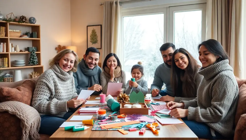 Winterbasteln mit Bastelkleber: Einfache Projekte für die ganze Familie