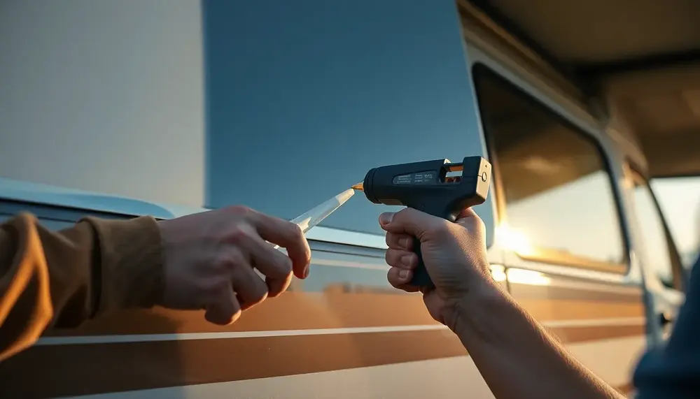 Wohnmobil-Aufbauten ausbessern: Effektiver Einsatz von 2K-GFK-Kleber